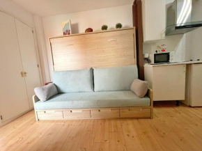 Nuevo/acogedor estudio en Prosperidad, terraza,A/C